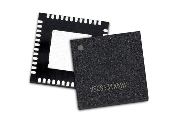 Ethernet IC VSC8531XMW-02 1 Port GbE Ethernet Bakır PHY Alıcılar 48-QFN