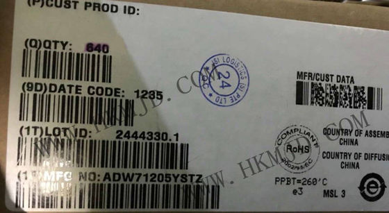 Referans osilatörü ile entegre devre çipi ADW71205YSTZ 12 bitlik RDC