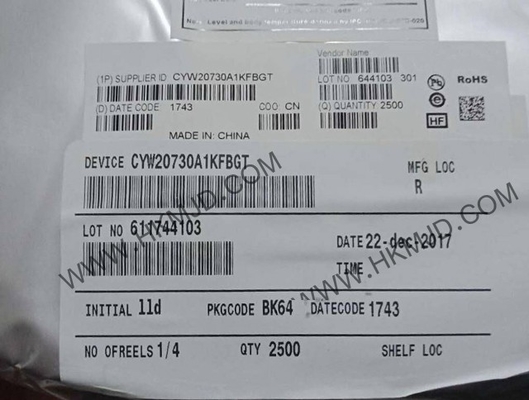 Kablosuz İletişim Modülü CYW20730A1KFBGT 2.4GHz Tek Çipli BT Alıcı