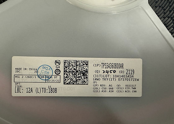 Entegre devreler çipi TPS54360BDDAR 3.5A Step-Down DC DC dönüştürücü 8-PowerSOIC