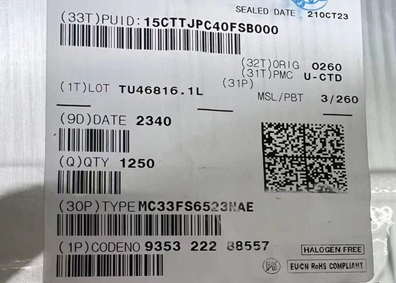 Entegre Dönem Çip MC33FS6523NAE Güvenlik Güç Sistemi Temel Çip CAN FD ve LIN Alıcıları ile