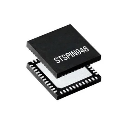 Entegre devreler çipi STSPIN948TR Güç MOSFET Bipolar Motor Sürücü 48-VFQFPN