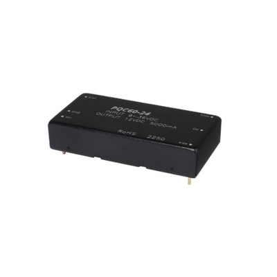 Entegre devreler çipi PQC60-24-S24 Tek düzenlenmiş çıkışlar DC DC dönüştürücü