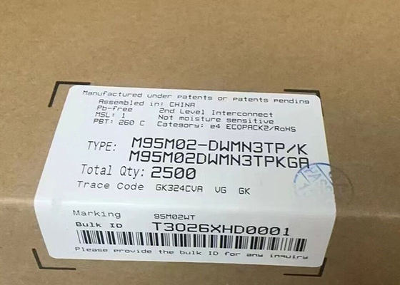 Bellek IC Çip M95M02-DWMN3TP/K 2Mbit Seri SPI Otobüs Otomobil EEPROM Bellek