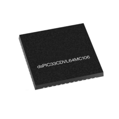 Mikro denetleyici MCU DSPIC33CDVL64MC106-I/M8 2 çekirdekli 16 bitlik 100MHz dijital sinyal denetleyicileri