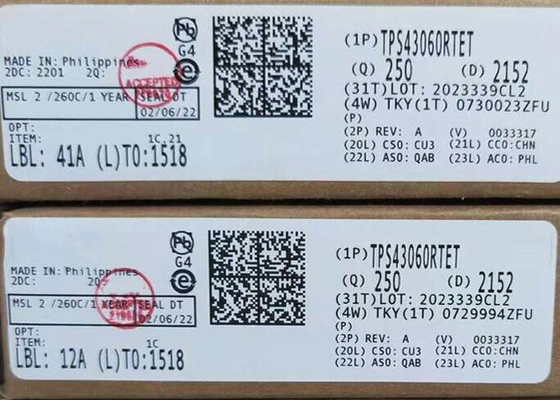 Entegre Dönem Çip TPS43060RTET Senkroniz Boost DC-DC Denetleyicileri WQFN-16