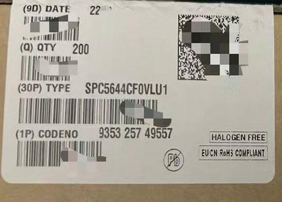 Mikrodenetleyici MCU SPC5644CF0VLU1 32Bit Çekirdek Güç LQFP176 Mikrodenetleyici Yongası