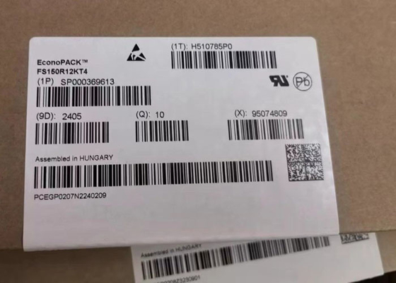 Otomobil IGBT Modülleri FS150R12KT4 1.2kV 150A 6 Paketli IGBT Silikon Modülleri