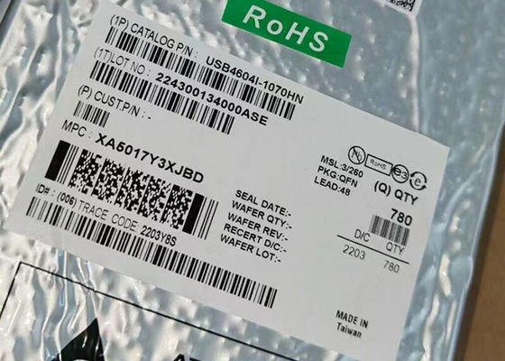 Entegre Devre Çip USB4604I-1070HN USB 2.0 HSIC Yüksek Hızlı 4 Portlu Hub Denetleyicisi