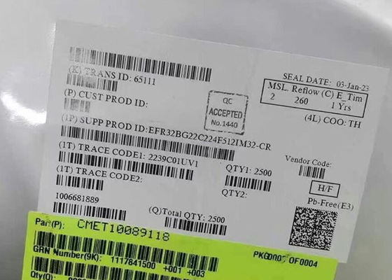 Kablosuz İletişim Modülü EFR32BG22C224F512IM32-CR Yüksek Performanslı 2.4GHz Kablosuz Gecko SoC