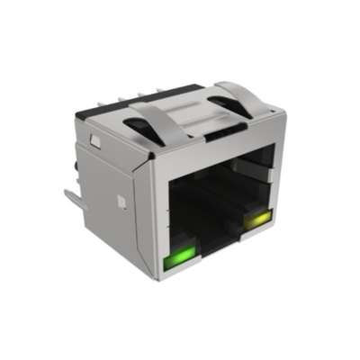 RJE881882140 Bağlantılar Düşük Profil Dikey RJ45 EMI-Sessiz Modüler Jack Bağlantıları