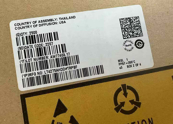 Entegre Dövme Çip LT4275AHDD#TRPBF PD Denetleyicileri DFN-10 Paketi