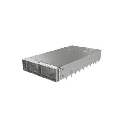 UE62-B2620-021E1 Bağlantılar 1x2 EMI Geliştirilmiş Havalandırma Çukurları ile OSFP Kafes Bağlantısı