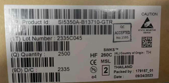 SI5350A-B13710-GTR Entegre Devre Çip CMOS Saat Jeneratörü 10-MSOP