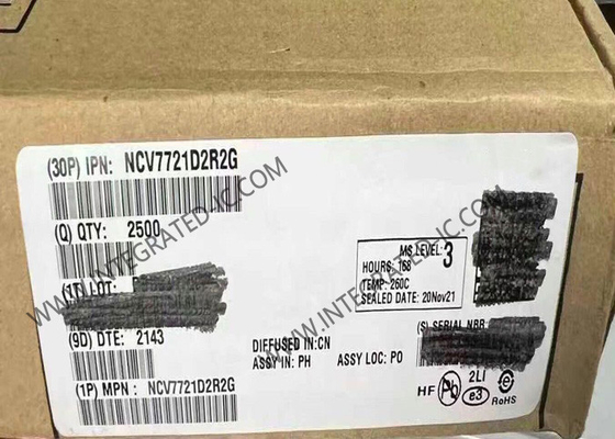 Entegre devreler çipi NCV7721D2R2G 2 Çıkış Yarım Köprü Geçidi Sürücüleri SOIC14