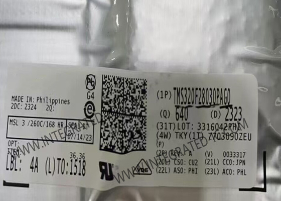 TMS320F28030PAGQ Mikro denetleyici MCU Otomobil 60MHz C2000TM 32 Bit MCU TQFP-64