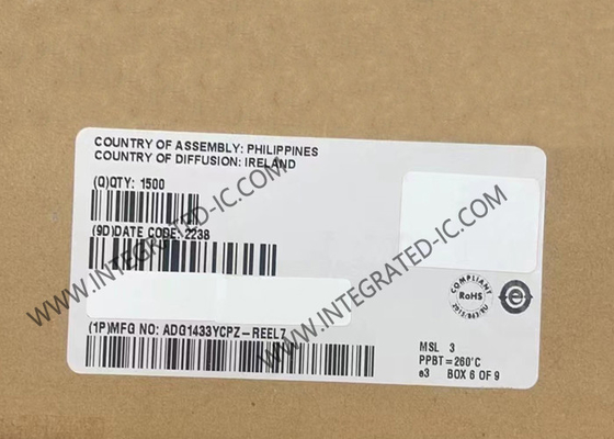 ADG1433YCPZ Entegre Devre Çip iCMOS TM Değiştiricisi 4.7Ohm Endüstriyel CMOS Analog Değiştiricileri