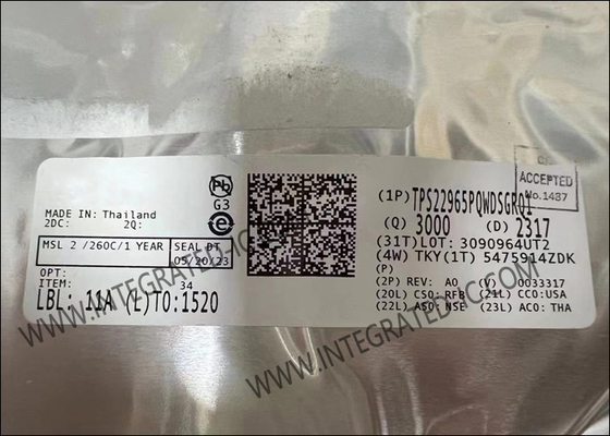 TPS22965PQWDSGRQ1 Entegre devreler çipi 5.7V Otomotiv yük anahtarları 4A güç anahtarları