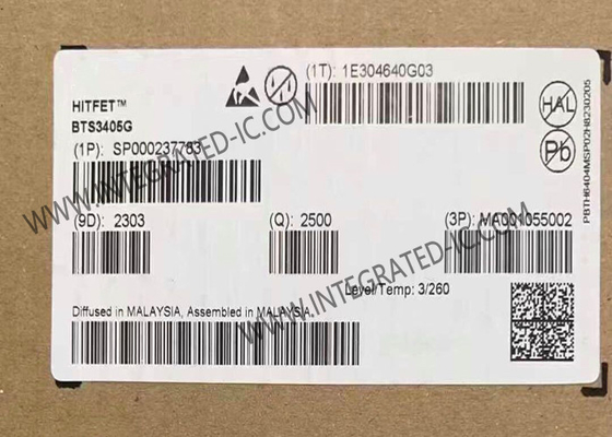 BTS3405G Entegre Devre Çip İki Kanal Otomotiv Akıllı Alt Yan Değiştiricisi