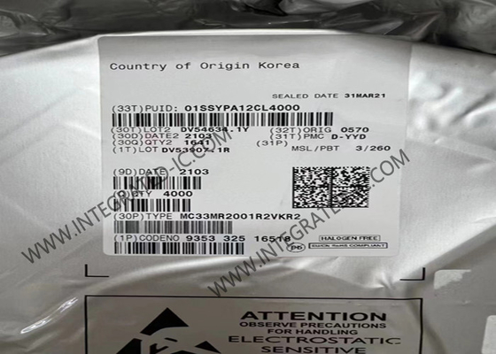 MC33MR2001R2VKR2 Kablosuz İletişim Modülü 76GHz -77GHz RF Alıcısı Front-End