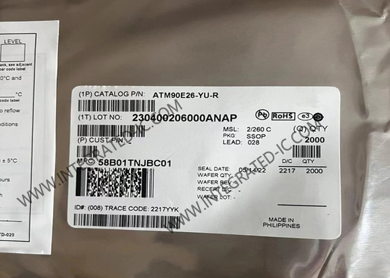 ATM90E26-YU Entegre Devre Çip Enerji Ölçüm IC SSOP-28 Tek Fazlı Ölçüm IC