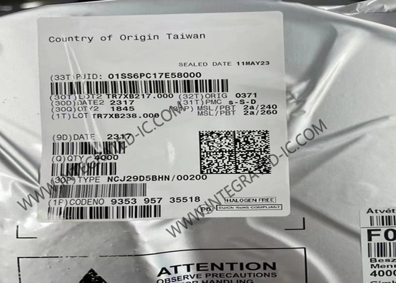 Kablosuz İletişim Modülü NCJ29D5BHN/00200Y Otomobil Ultra Geniş Bantlı IC HVQFN-40