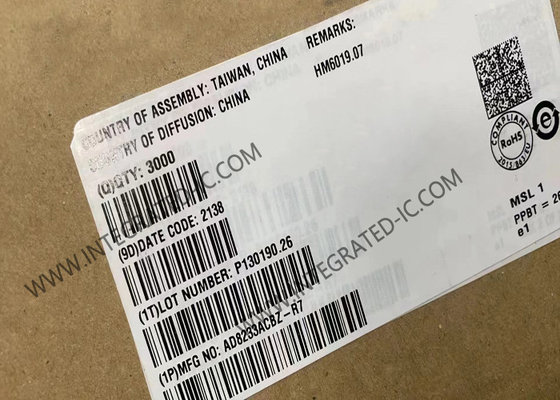 Entegre devreler çipi AD8233ACBZ Kalp Hızı Monitörü WLCSP-20 Analog Front End
