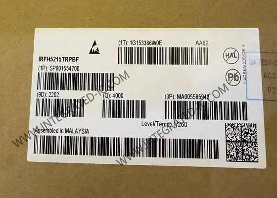 IRFH5215TRPBF Entegre Devre Çip 150V StrongIRFET TM Güç MOSFET Transistörleri