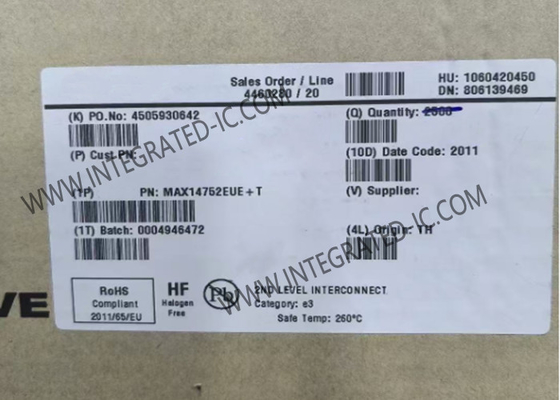 MAX14752EUE Entegre Devre Çipleri 72V 8 Kanal Analog Multipleksörler TSSOP-16