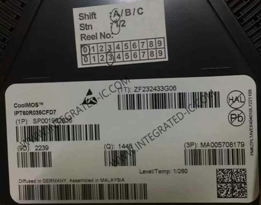 Entegre devreler çipi IPT60R035CFD7 109nC 351W Güç MOSFET Transistörü HSOF8