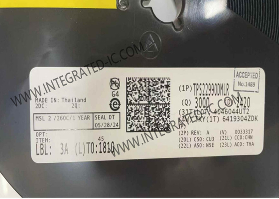 TPS22990DMLR Entegre Devre Çip 3.9mΩ Direniş Üzerinde Yük Değiştiricisi IC WSON-10