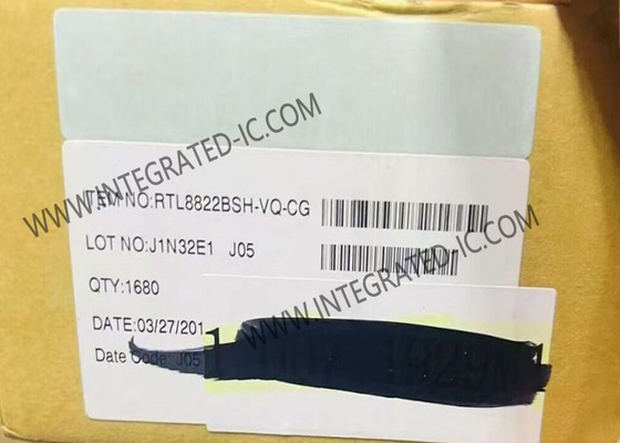 RTL8822BSH-VQ-CG BT IC 802.11ac/abgn SDIO WLAN Bluetooth 4.1 Tek Çipli Denetleyici ile