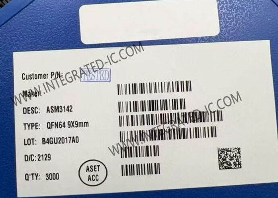 ASM3142 USB 3.1 Gen 2 PCI-E 3.0 X2 Kanalları ve %50 Güç Tasarrufu için İki USB3.1 Arayüzü ile Kontrolör Çip