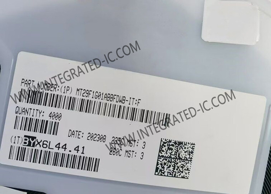 1Gbit Bellek IC MT29F1G01ABBFDWB-IT:F 8-UPDFN Tümleşik Devre Çipi 83MHz