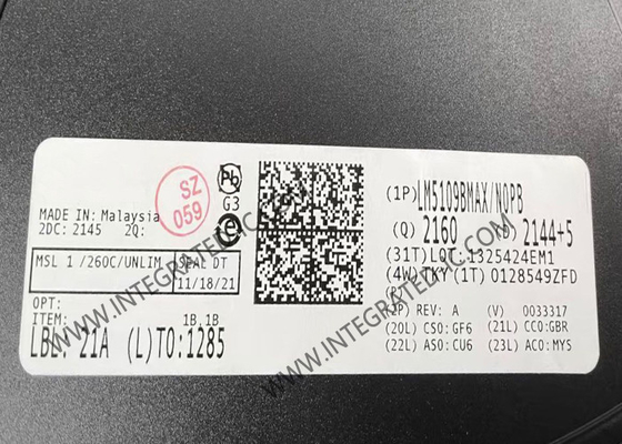 LM5109BMAX Entegre Devre Çip 1A Peak Half Bridge Gate Driver SOIC-8