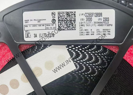 Mikro denetleyici MCU CC2650F128RSMR Ultra Düşük Güçlü ZigBee MCU Mikro denetleyici