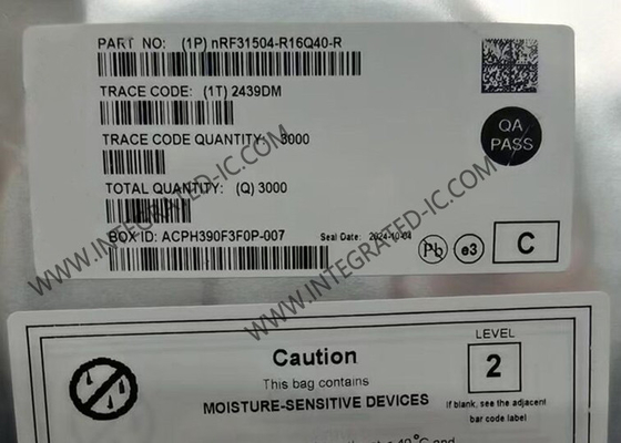 NRF31504-R16Q40 Entegre Devre Çip Yüksek Performanslı 2.4GHz RF SoC QFN40 Paketi
