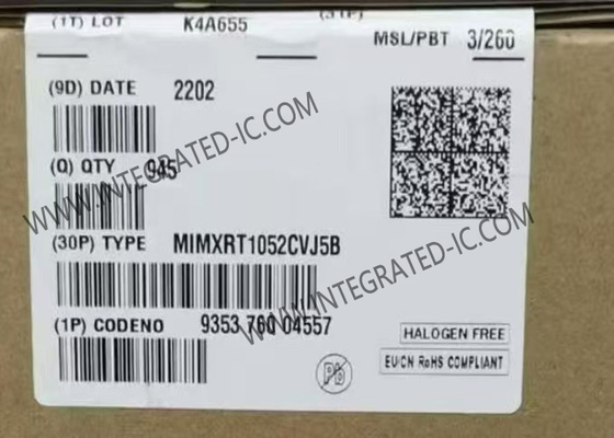 Tek Çekirdekli MIMXRT1052CVJ5B Tümleşik Devre Yongası 196LFBGA Mikrodenetleyici IC