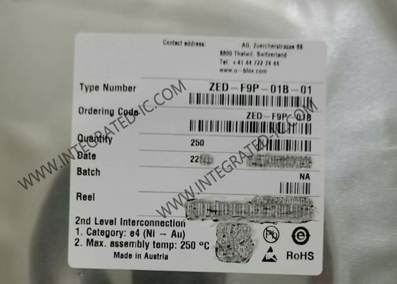 ZED-F9P-01B-01 Kablosuz İletişim Modülü F9 Yüksek Hassasiyetli GNSS Modülü LGA-54