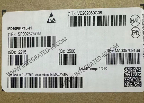 IPD50P04P4L-11 Entegre Devre Çipleri 10.6mΩ OptiMOSTM-P2 Otomobil MOSFET Transistörleri