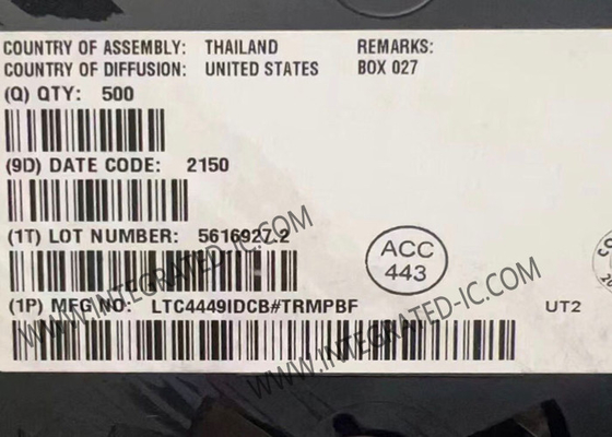 LTC4449IDCB Entegre Devre Çip Yüksek Hızlı Eşzamanlı N Kanallı MOSFET Geçit Sürücüsü