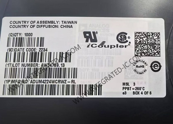 ADUM4224WCRWZ Entegre Devre Çipleri 5kVrms İzole Presizyonlu Yarım Köprü Geçidi Sürücüleri