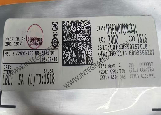 Entegre devreler çipi TPS62407QDRCRQ1 Sabit VOUT Çift Buck Değiştirme Düzenleyicisi IC