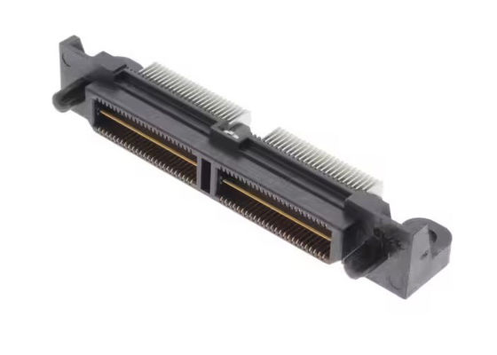 QSS-075-02-FTL-D-RA-WT-K Bağlantıları Q Çizgi Yüksek Hızlı Yer Düzlemi Soket Çizgi Bağlantıları