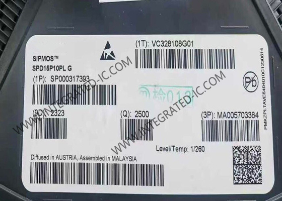 SPD15P10PL Entegre Devre Çipleri SIPMOS® Güç-Transistor 100V P-Kanal Güç MOSFETleri