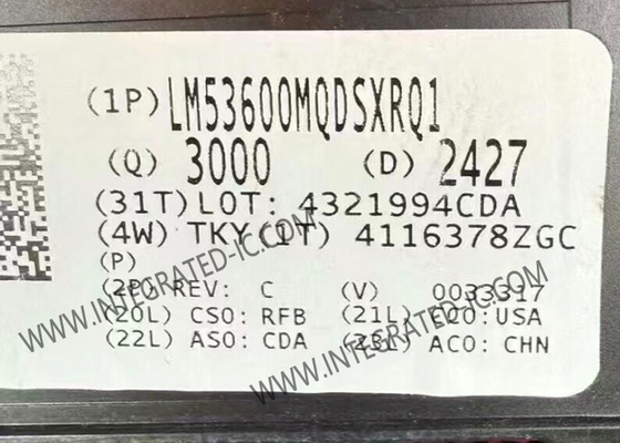 LM53600MQDSXRQ1 Entegre Devre Çip Otomobil 3.5V'den 36V'ye 650mA Senkroni 2.1MHz Adım Aşağı Değiştiricisi