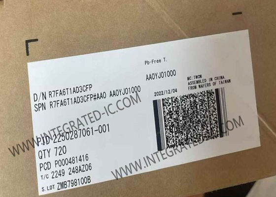 Mikro denetleyici MCU R7FA6T1AB3CFP 120MHz 32 Bit Tek çekirdekli ARM Cortex M4F MCU