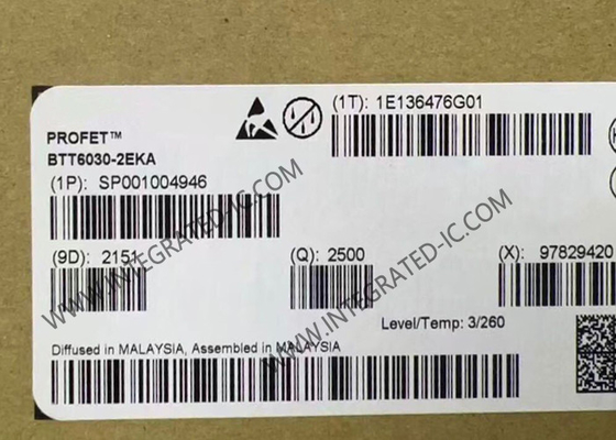 BTT6030-2EKA Entegre Devre Çip 4A Akıllı Yüksek Yan Güç Değiştiricisi IC PG-DSO-14