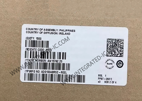 ADG1334BRSZ Entegre Devre Çip 33V Dörtlü SPDT Analog Değiştiricileri SSOP-20 Paketi