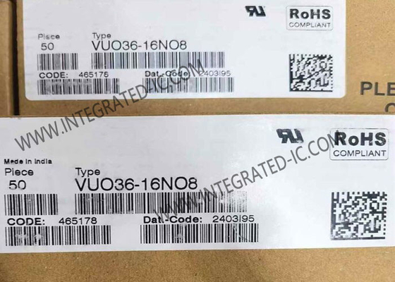 VUO36-16NO8 Entegre devreler çipi 36 Ampere 1600V Düzleyici Köprü Modülü FO-B-5 Paketi